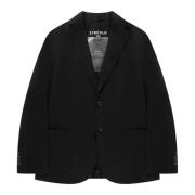 Elegante Wol Stretch Blazer Circolo 1901 , Black , Heren