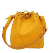 Pre-owned Fabric louis-vuitton-bags Louis Vuitton Vintage , Yellow , D...