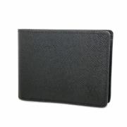 Pre-owned Fabric wallets Louis Vuitton Vintage , Black , Heren