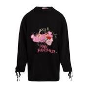 Zwarte Sweater Model Mgkd08006 02 Akep , Black , Dames