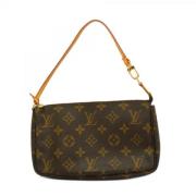 Pre-owned Fabric louis-vuitton-bags Louis Vuitton Vintage , Brown , Da...