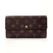 Pre-owned Canvas wallets Louis Vuitton Vintage , Brown , Dames