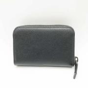 Pre-owned Leather wallets Prada Vintage , Black , Dames