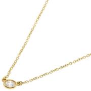 Pre-owned Yellow Gold necklaces Tiffany & Co. Pre-owned , Yellow , Dam...