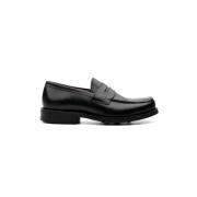 Zwarte platte schoenen Wesley stijl Church's , Black , Heren