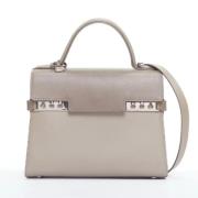 Pre-owned Leather handbags Delvaux Pre-owned , Beige , Dames