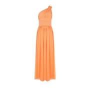 One-Shoulder Jurk Rinascimento , Orange , Dames