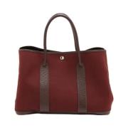 Pre-owned Leather totes Hermès Vintage , Brown , Dames