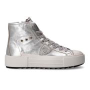 Sneakers Paris Haute Tennis Philippe Model , Gray , Dames