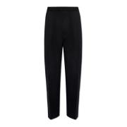 Katoenen broek Jil Sander , Black , Heren