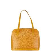 Pre-owned Leather louis-vuitton-bags Louis Vuitton Vintage , Yellow , ...