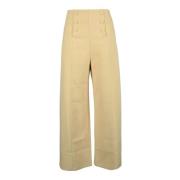 Elegante Damesbroek Suncoo , Beige , Dames