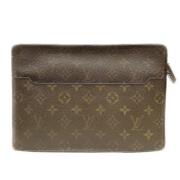 Pre-owned Canvas louis-vuitton-bags Louis Vuitton Vintage , Brown , Da...