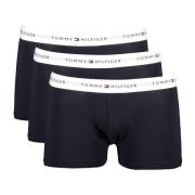 Klassieke Boxershorts Set Zwart Katoen Tommy Hilfiger , Black , Heren