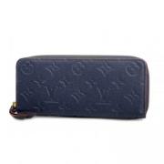 Pre-owned Fabric wallets Louis Vuitton Vintage , Blue , Dames