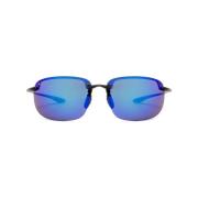 Mj456 14 Sunglasses Maui Jim , Gray , Unisex