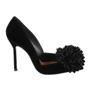 Zwarte gehakte Couturier-pomp Aquazzura , Black , Dames