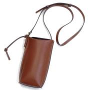 Pre-owned Leather shoulder-bags Loewe Pre-owned , Brown , Dames