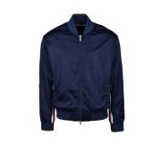 Wind Jackets Bikkembergs , Blue , Heren