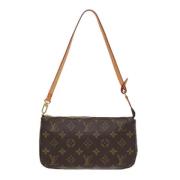 Pre-owned Canvas louis-vuitton-bags Louis Vuitton Vintage , Brown , Da...