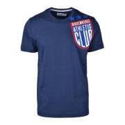 Katoenen T-shirt Bikkembergs , Blue , Heren