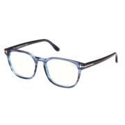 Stijlvolle Zwarte Zonnebril Tom Ford , Blue , Unisex