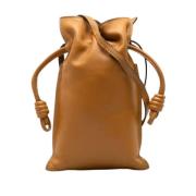 Pre-owned Leather shoulder-bags Loewe Pre-owned , Brown , Dames