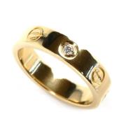 Pre-owned Metal rings Cartier Vintage , Yellow , Dames