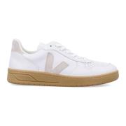 Witte Sneakers met V-10 Stijl Veja , White , Unisex