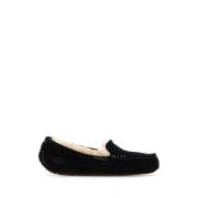 Zwarte suède stijlvolle loafers UGG , Black , Dames