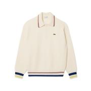 R1T Pullover voor Mannen Lacoste , Beige , Heren