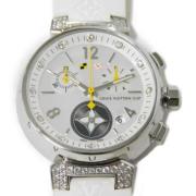 Pre-owned Fabric watches Louis Vuitton Vintage , White , Dames