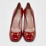 Pre-owned Fabric heels Gucci Vintage , Red , Dames