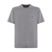 Casual Katoenen T-shirt C.p. Company , Gray , Heren