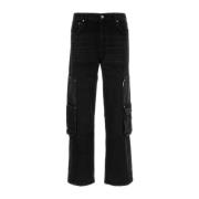 R3 Workshop Denim Represent , Black , Heren