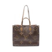 Pre-owned Canvas louis-vuitton-bags Louis Vuitton Vintage , Brown , Da...