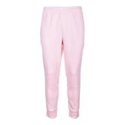 Katoenmix Stijlvolle Broek Lacoste , Pink , Heren