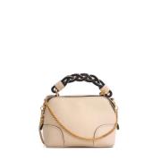 Pre-owned Leather handbags Chloé Pre-owned , Beige , Dames