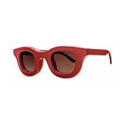 Stijlvolle zonnebril voor modeliefhebbers Thierry Lasry , Red , Unisex