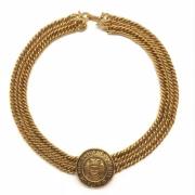 Pre-owned Metal chanel-jewelry Chanel Vintage , Yellow , Dames