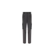 Broek met Riemdetail Herno , Gray , Dames