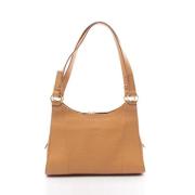 Pre-owned Leather handbags Loewe Pre-owned , Beige , Dames