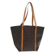 Pre-owned Canvas louis-vuitton-bags Louis Vuitton Vintage , Brown , Da...