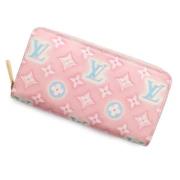 Pre-owned Canvas wallets Louis Vuitton Vintage , Pink , Dames