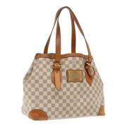 Pre-owned Canvas louis-vuitton-bags Louis Vuitton Vintage , White , Da...