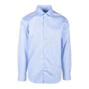 Katoen Elastaan Shirt Calvin Klein , Blue , Heren