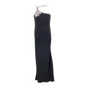 Pre-owned Silk dresses Armani Pre-owned , Black , Dames