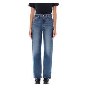 Dameskleding Jeans My Honor Lmid Blue Aw24 Levi's , Blue , Dames