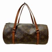 Pre-owned Canvas handbags Louis Vuitton Vintage , Brown , Dames