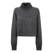 Gebreide Kraag Sweater Patou , Gray , Dames